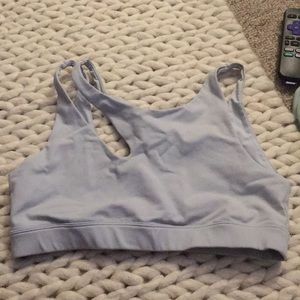 All Yoga grey sports bra